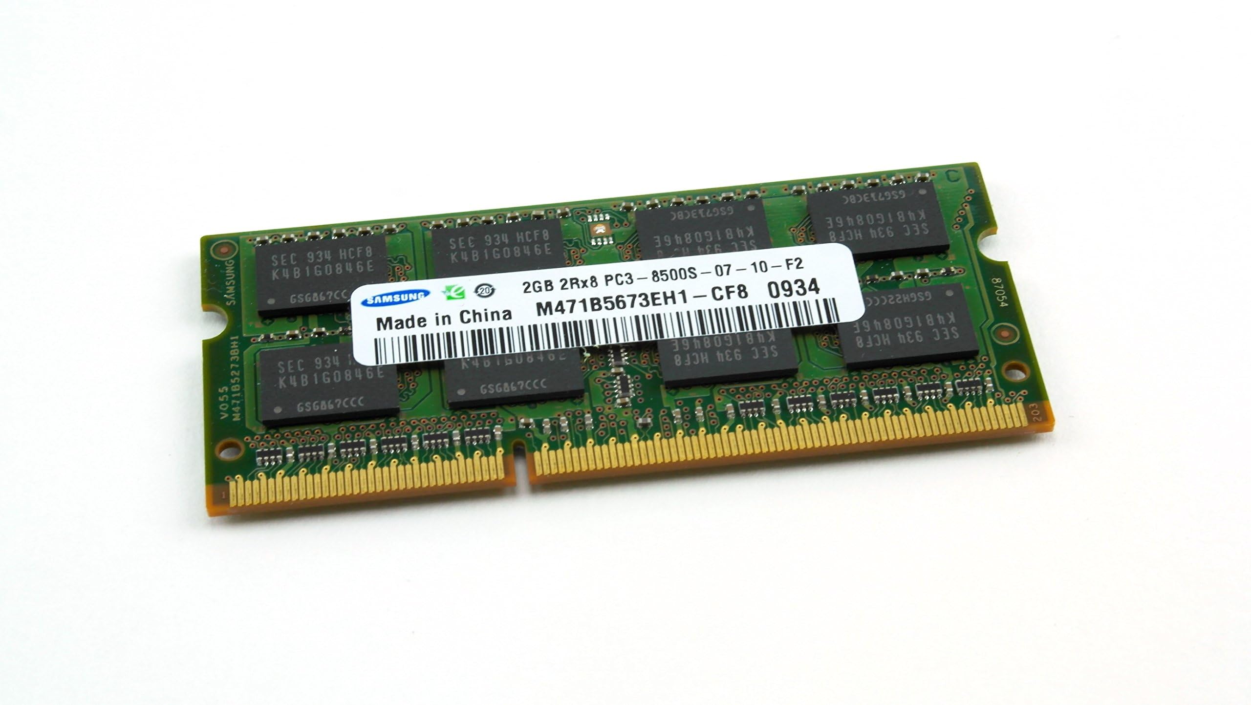 Samsung 2GB PC3-8500 DDR3-1066MHz Non-ECC CL7 Memory Module